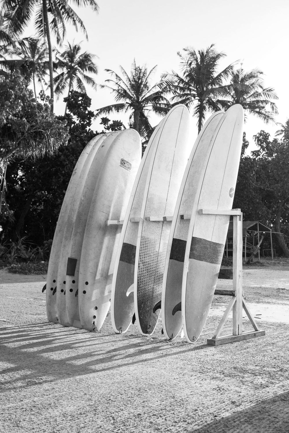 Surfboards On A Rack I