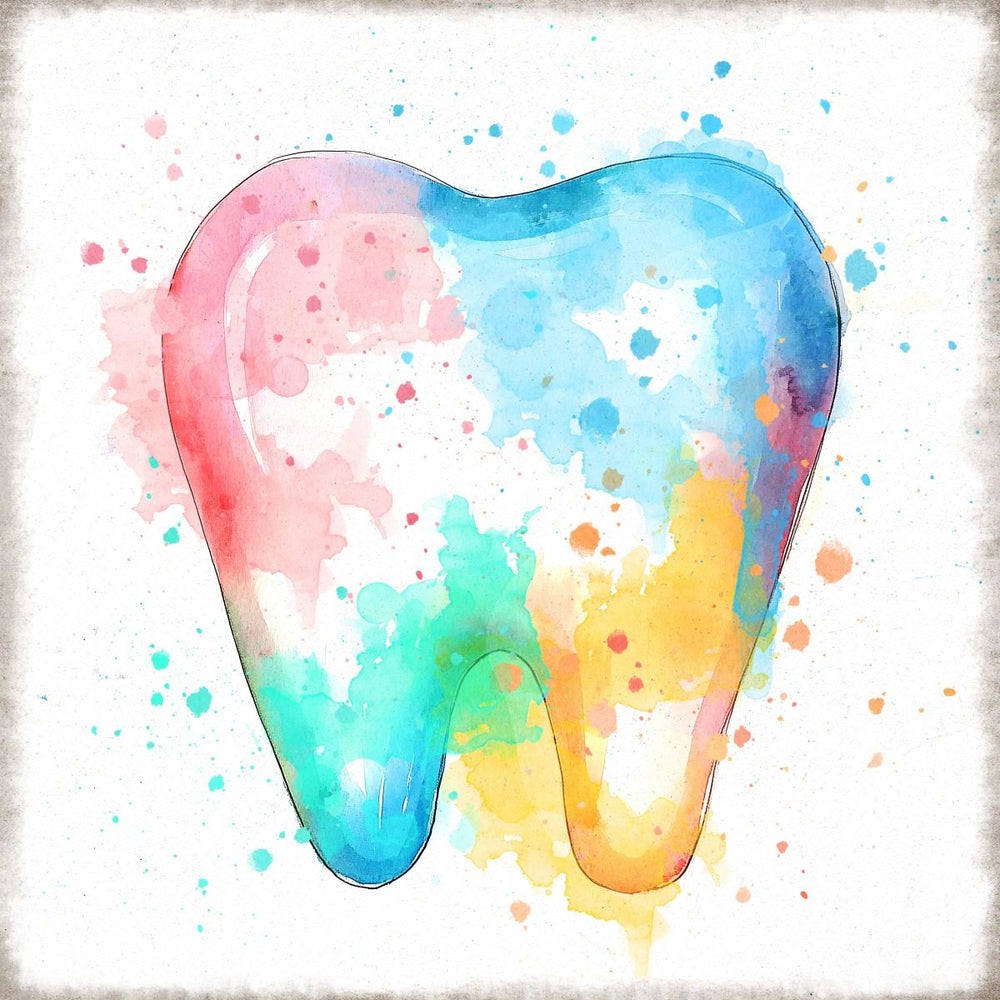 Rainbow Tooth Splash