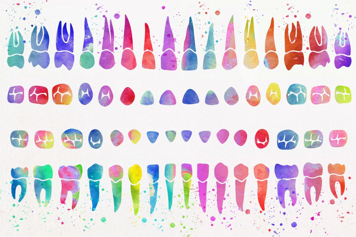 Rainbow Teeth Light