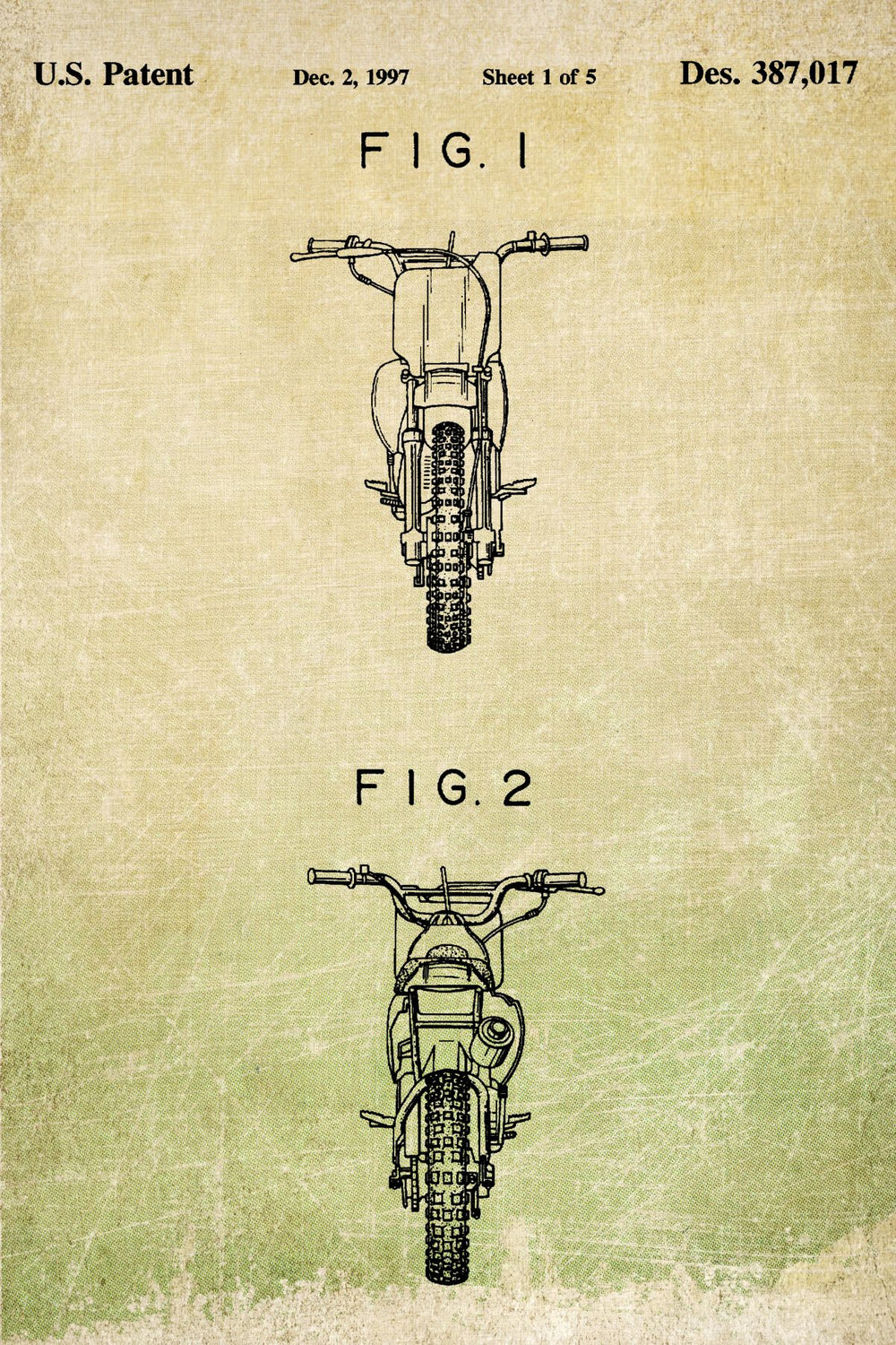 Motorcycle Retro Patent