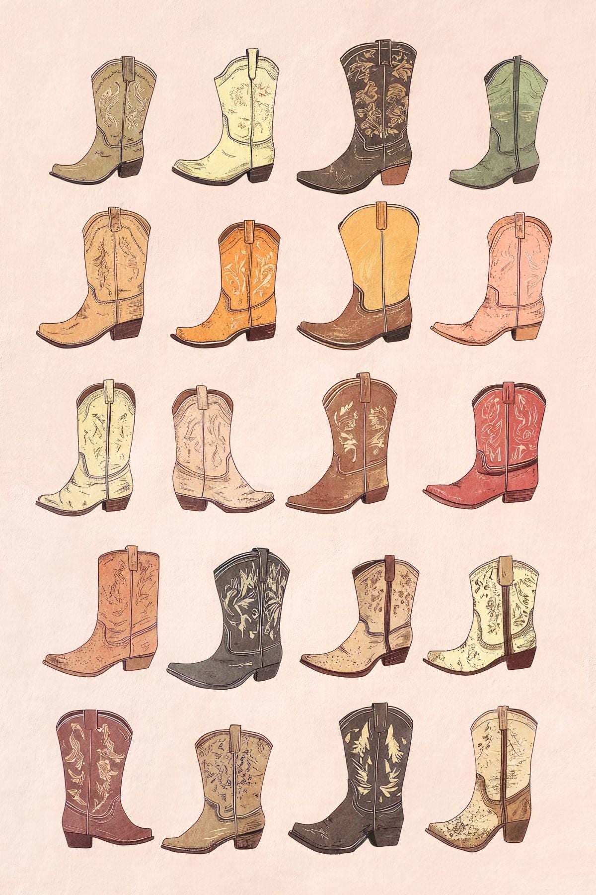 Stylish Cowgirl Boots