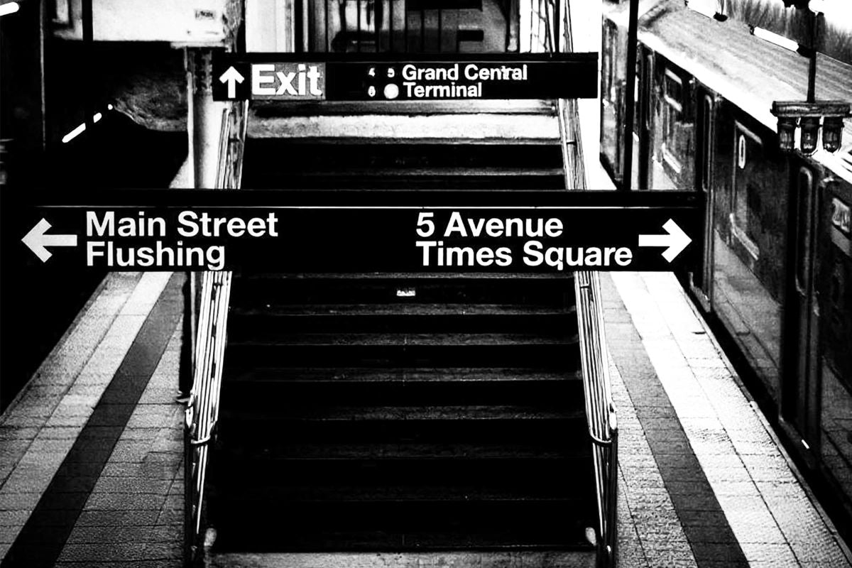 Subway Signway Contrast