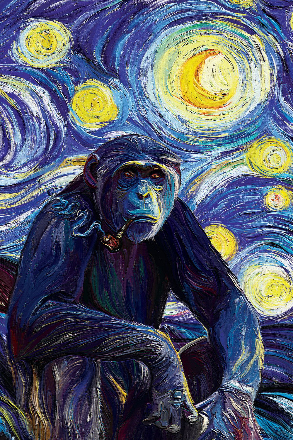 Wise Ape Starry Night