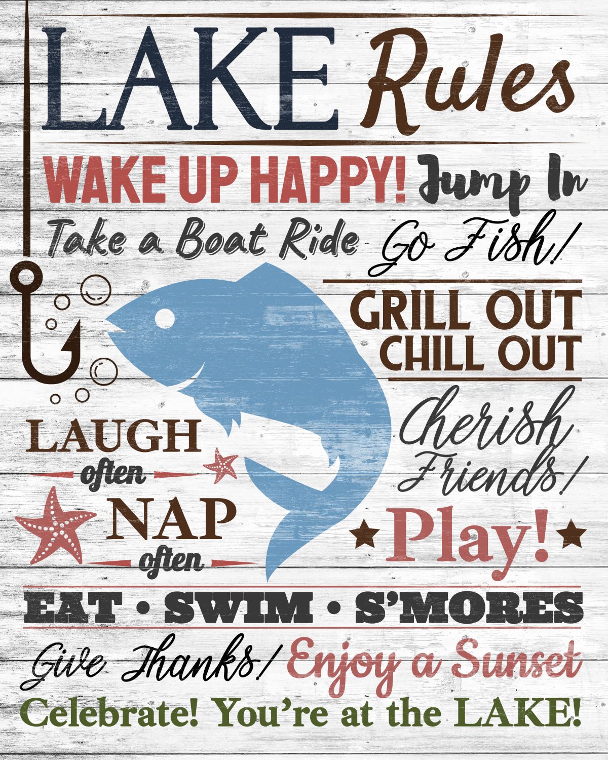 Fun Lake Rules