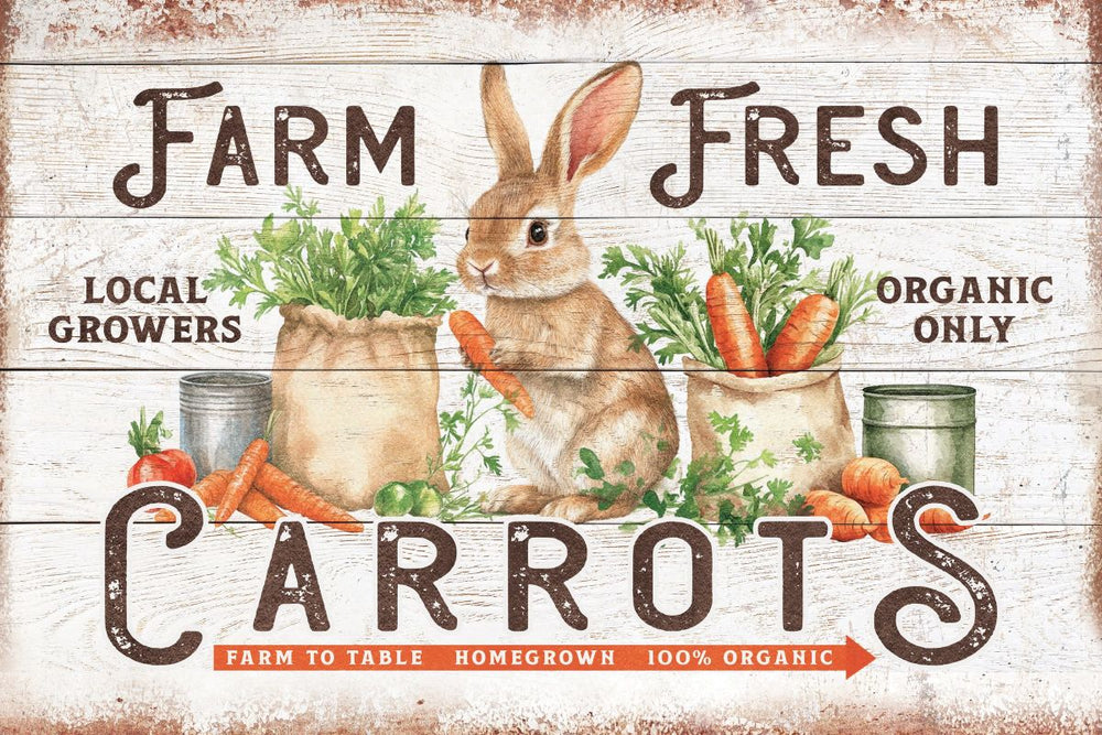 Farm Fresh Carrots Sign