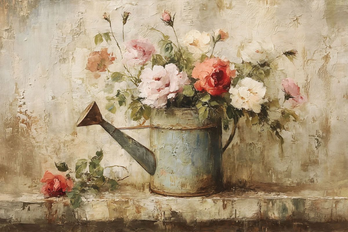 Blooming Watering Can