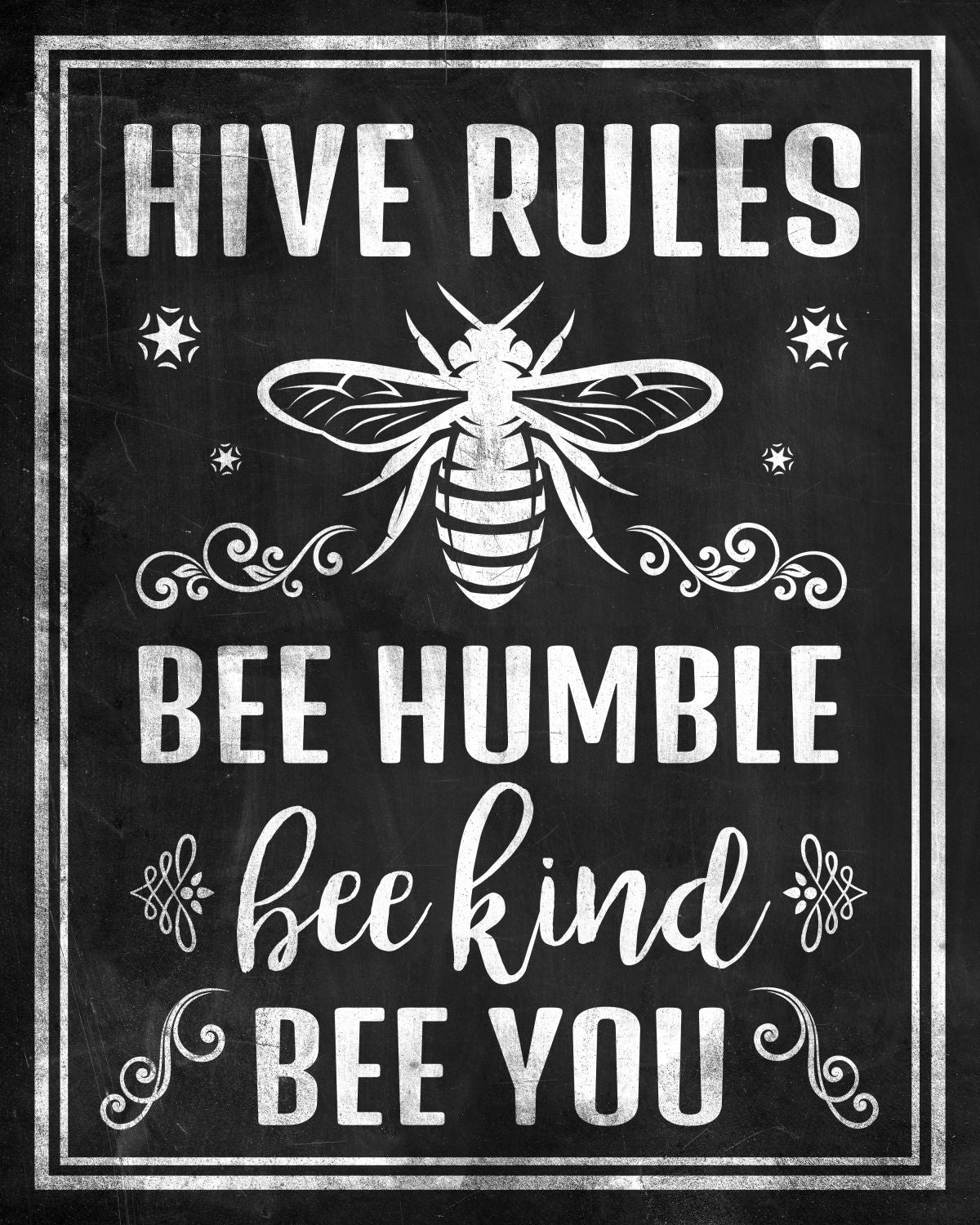 Hive Rules Typography
