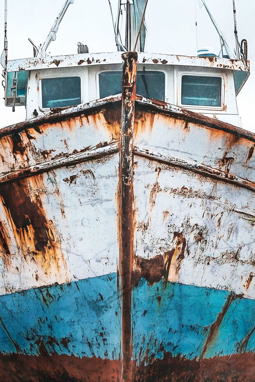Rusty Boat At Rest II