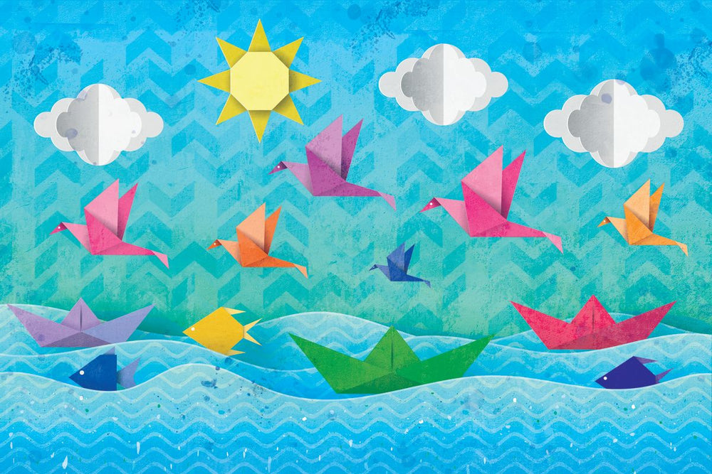 Origami Seascape