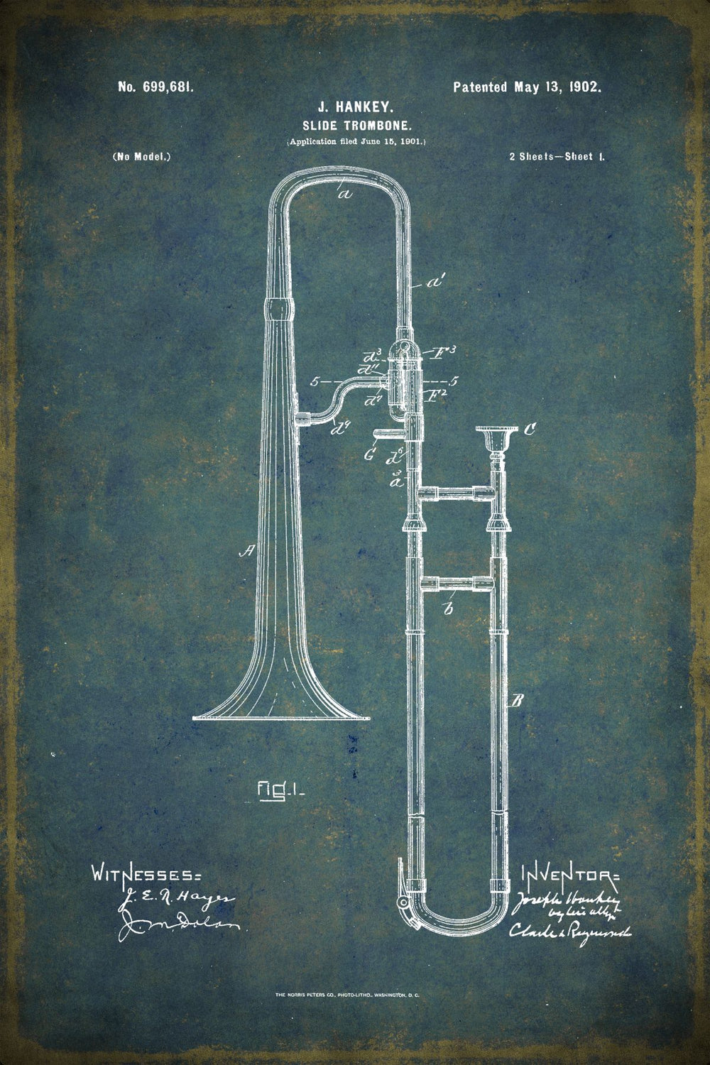 Slide Trombone Patent