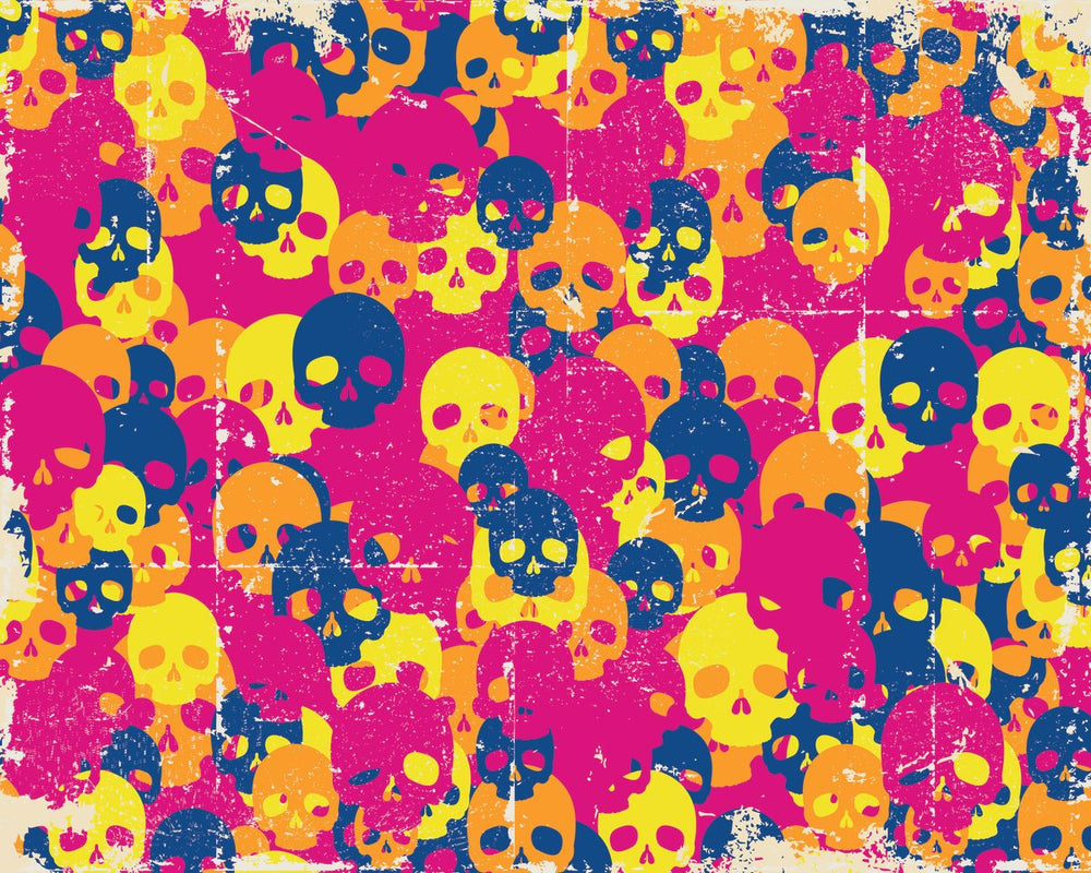 Vibrant Skulls Medley
