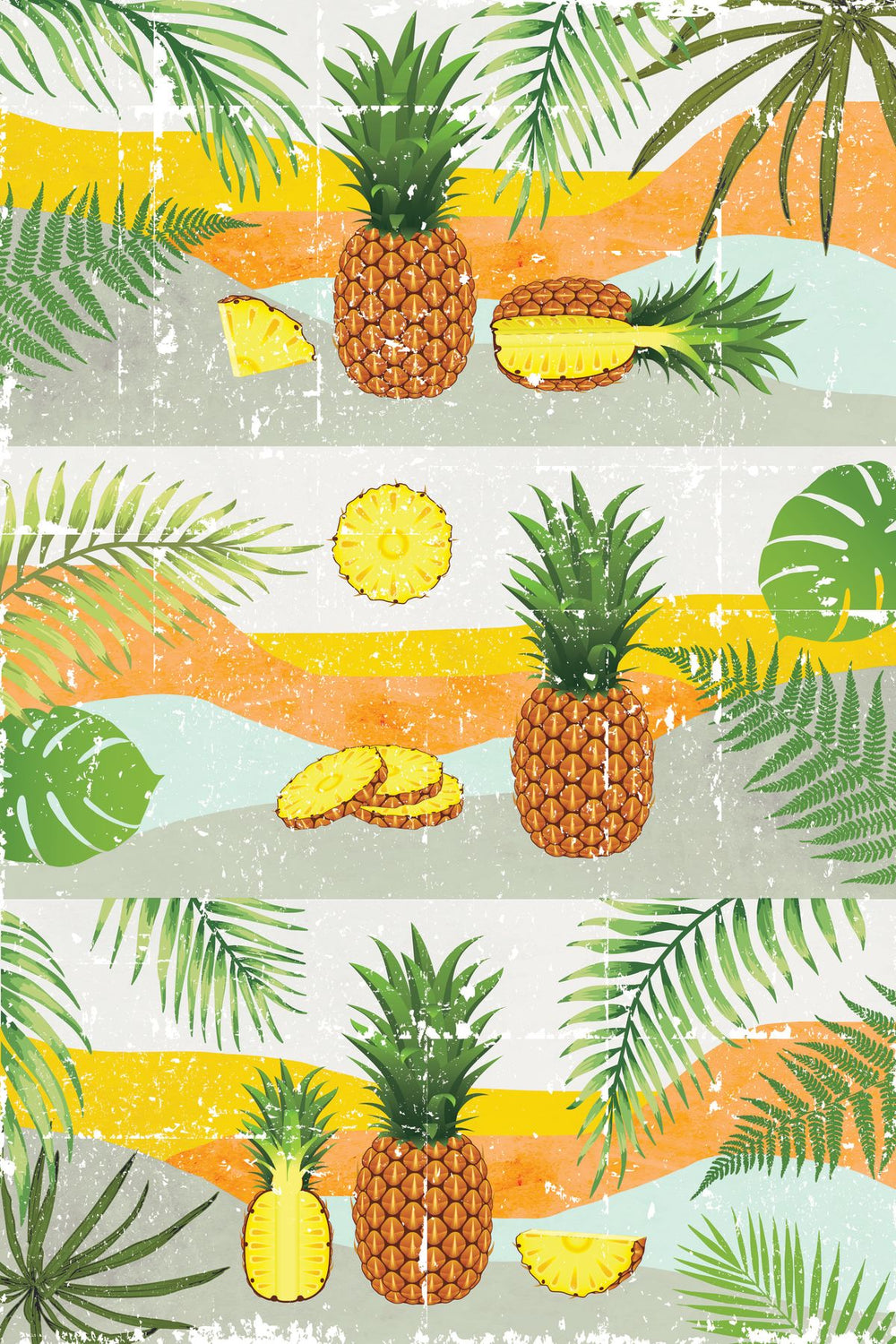 Boho Paradise Pineapples