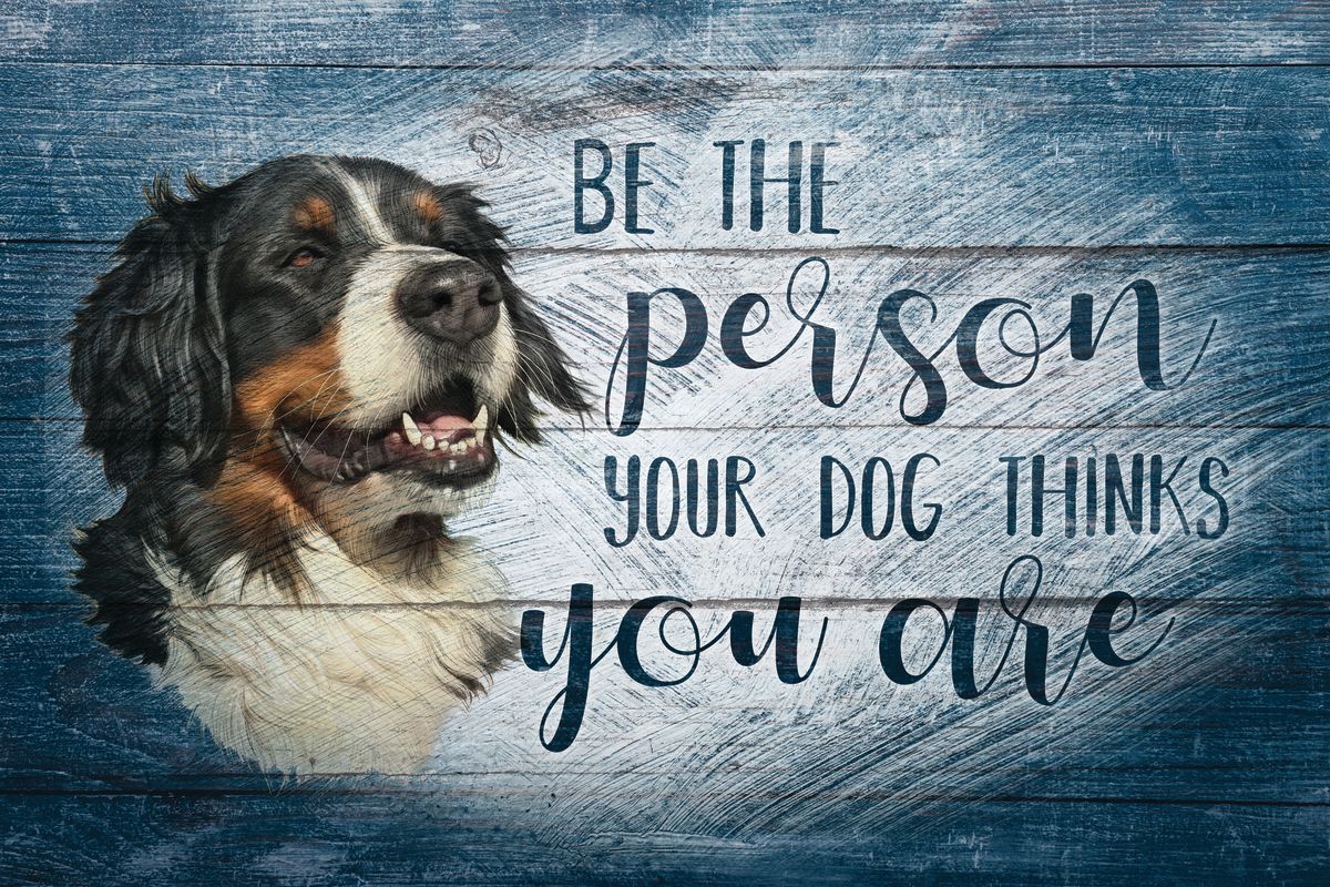 Be The Person Your Dog Thinks You Are