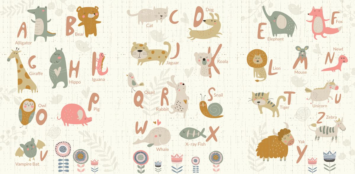 Wildlife Letters Chart