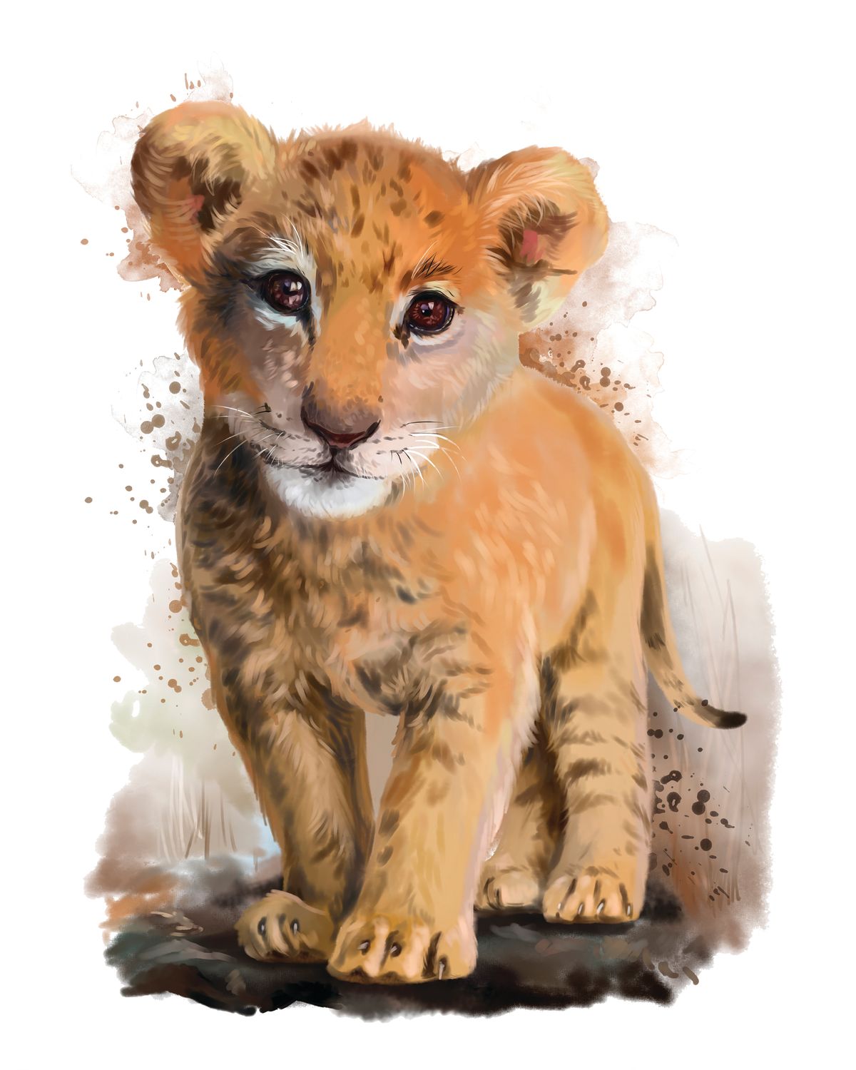 Lion Cub Smudge