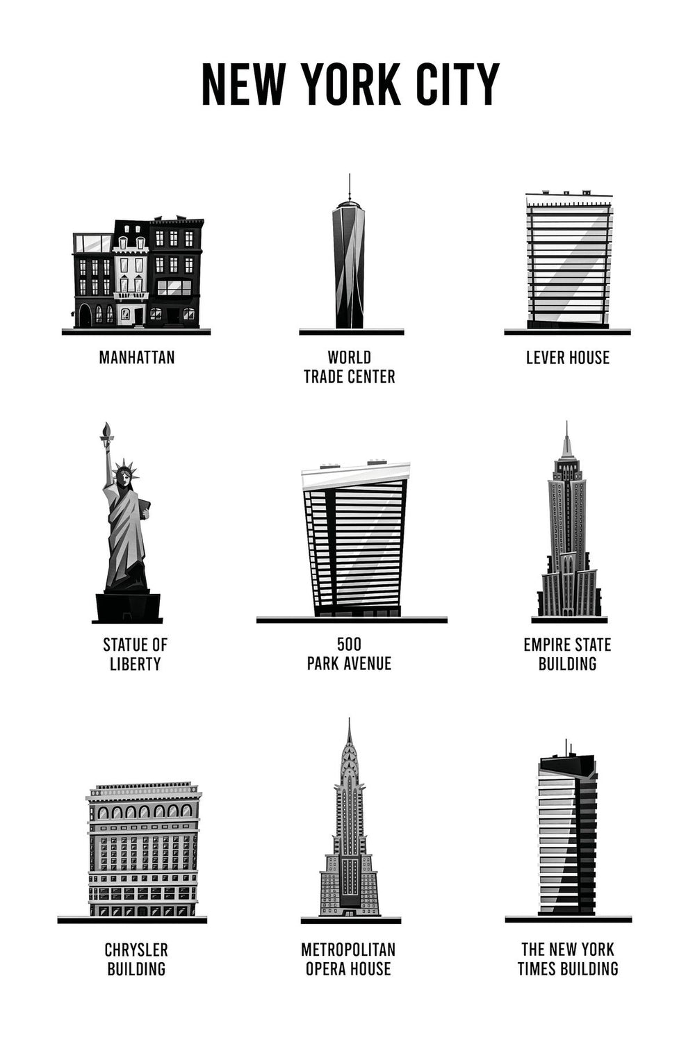 NY Iconic Structures