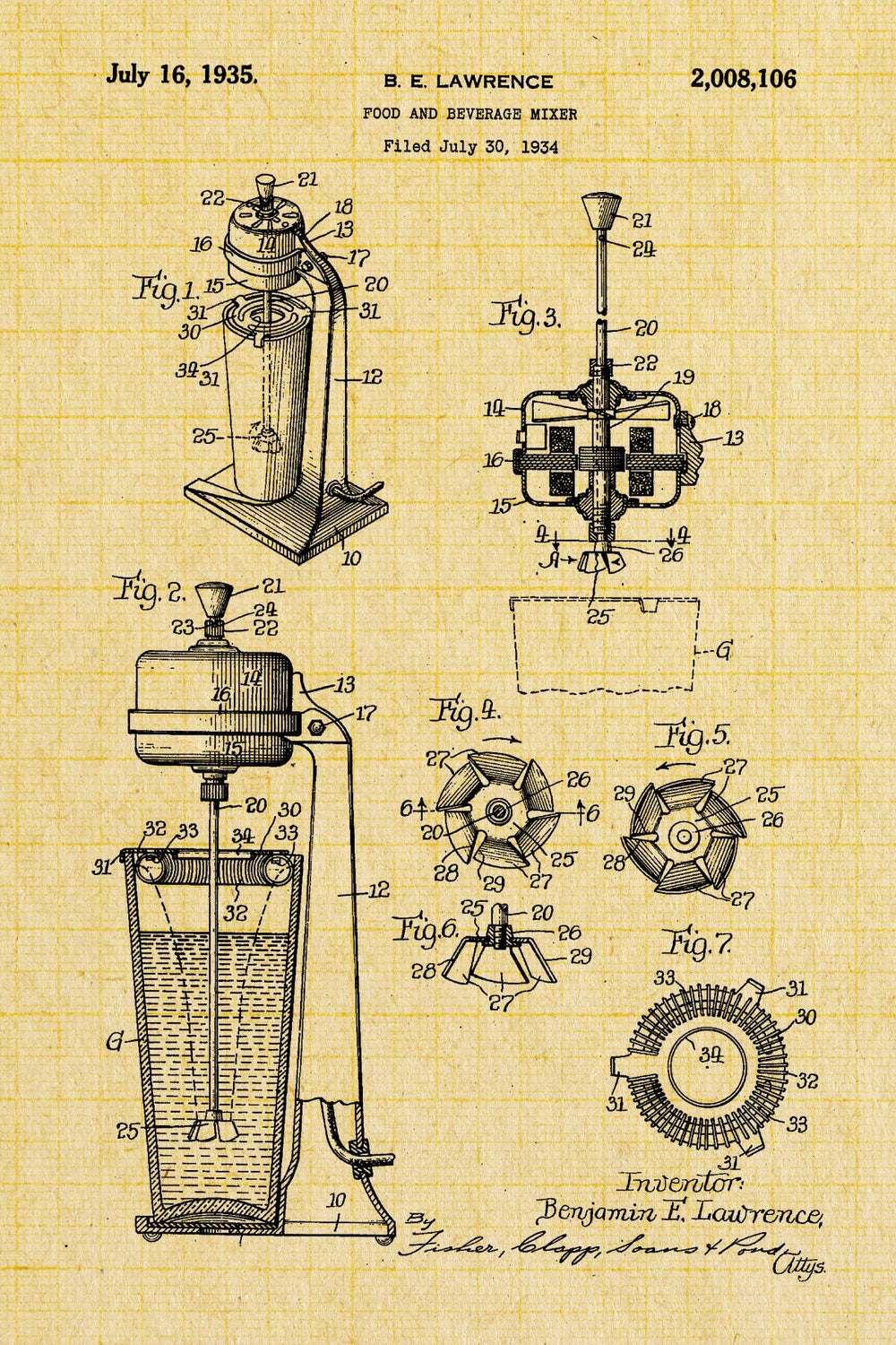 Food And Beverage Mixer Patent