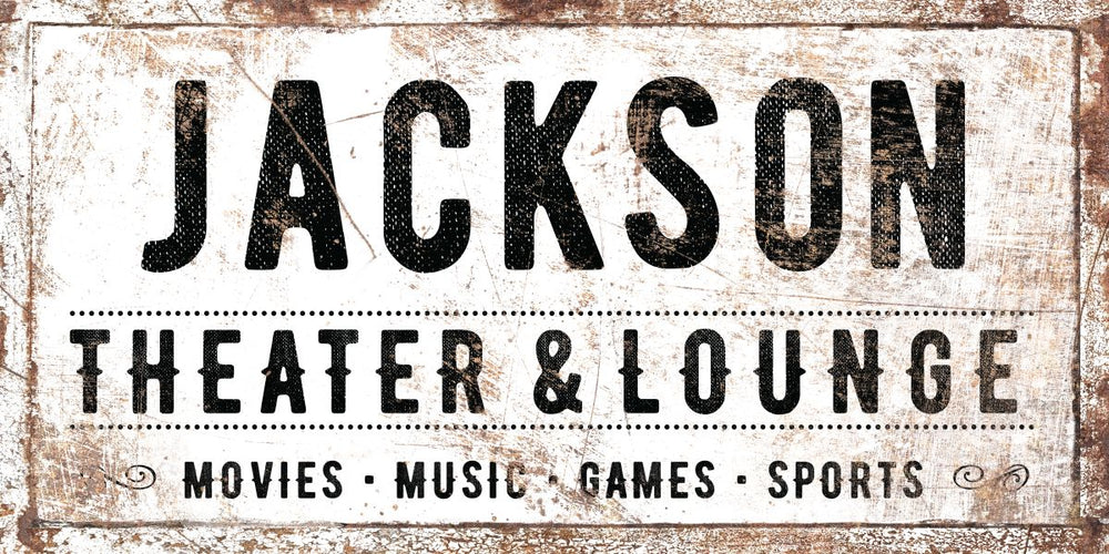 Jackson Theater Typography