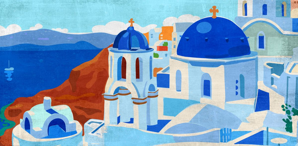 Santorini Minimalist Architecture