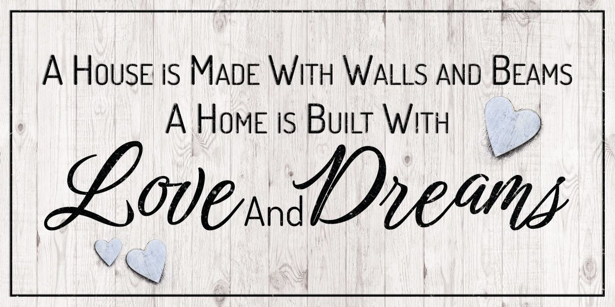 Love And Dreams Wooden Style Light