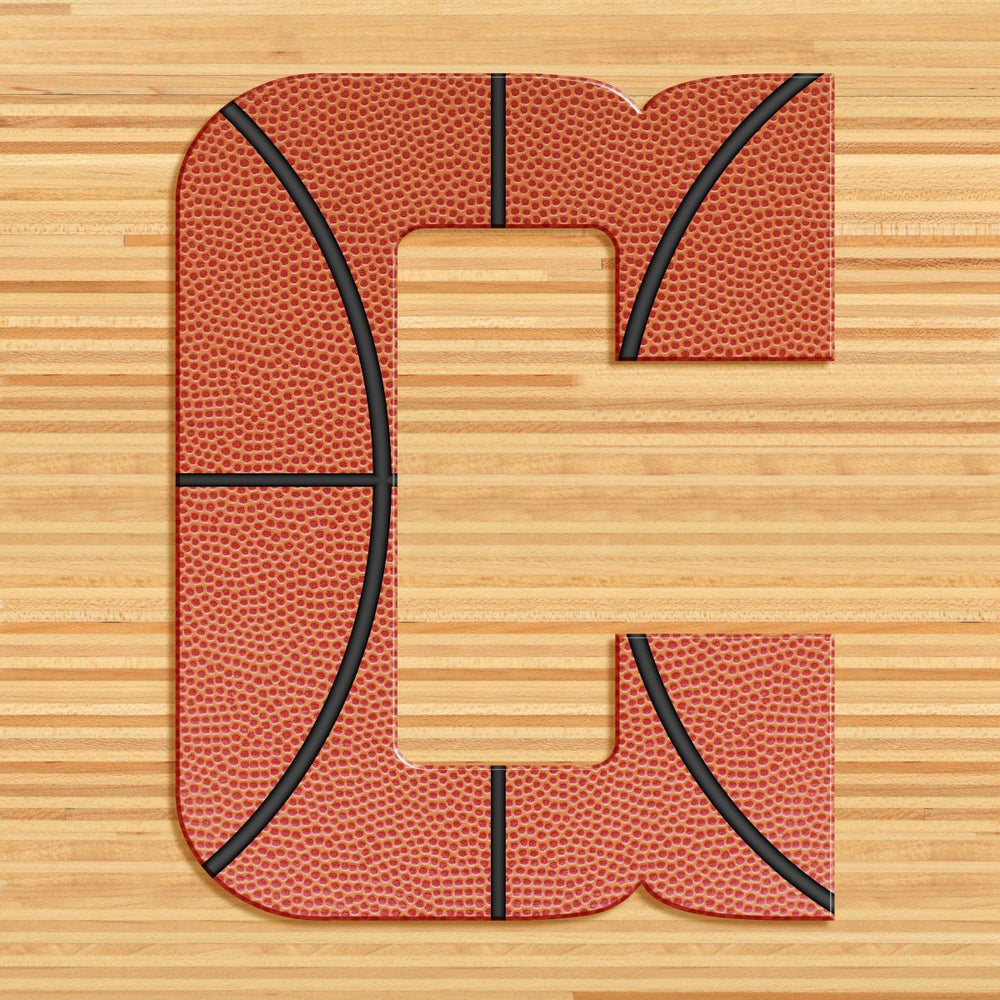 Simple Basketball C Basketball C Alphabet – Pineapple Licensing