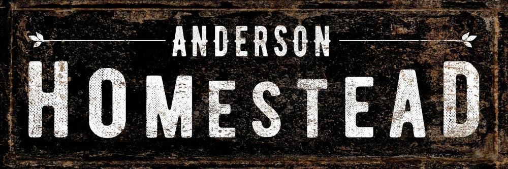 Anderson Homestead Sign