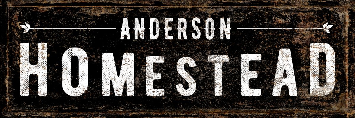 Anderson Homestead Sign