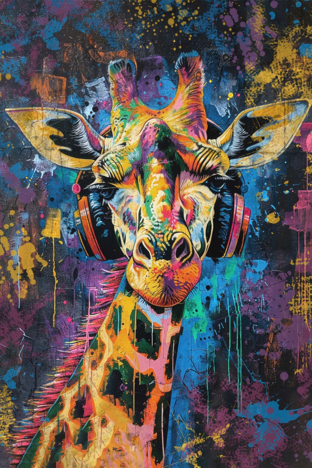 DJ Giraffe Grafitti