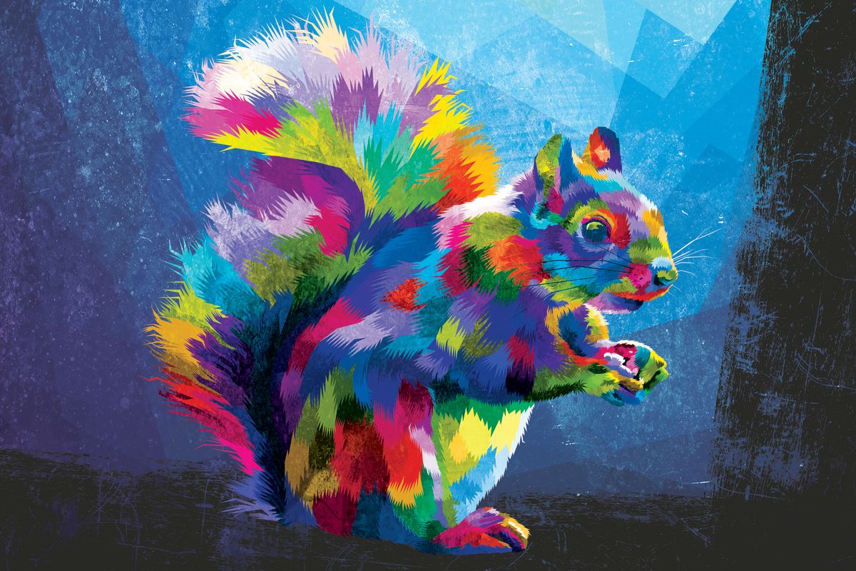 Rainbow Squirrel