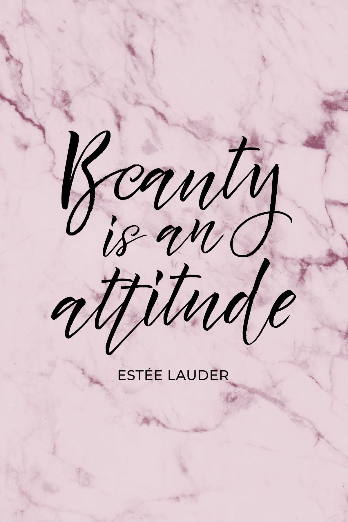 Beauty Is An Attitude Quote