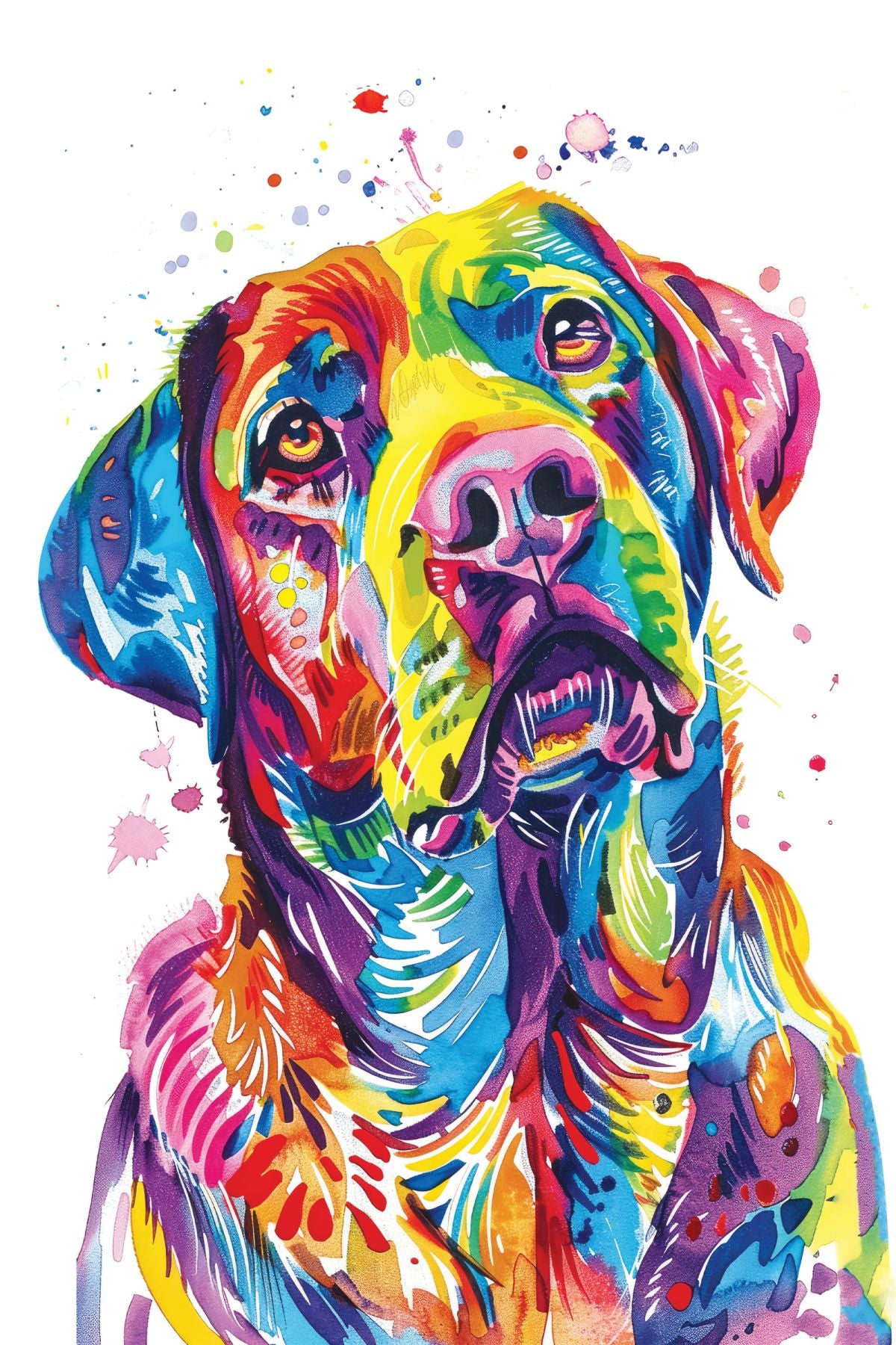 Labrador Color Splash