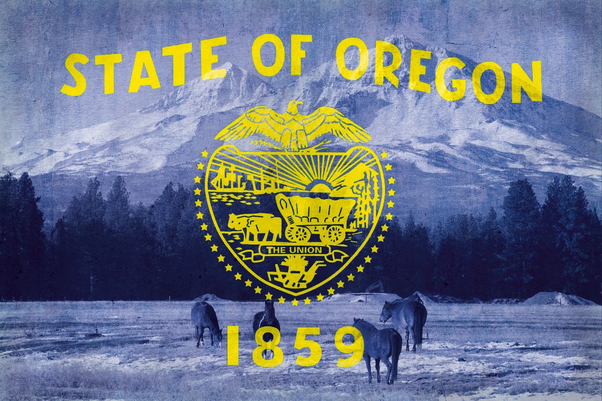 Flag Of Oregon