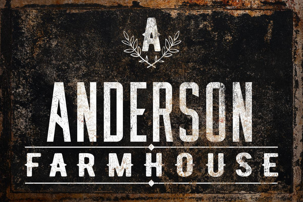 Anderson Farmhouse Sign