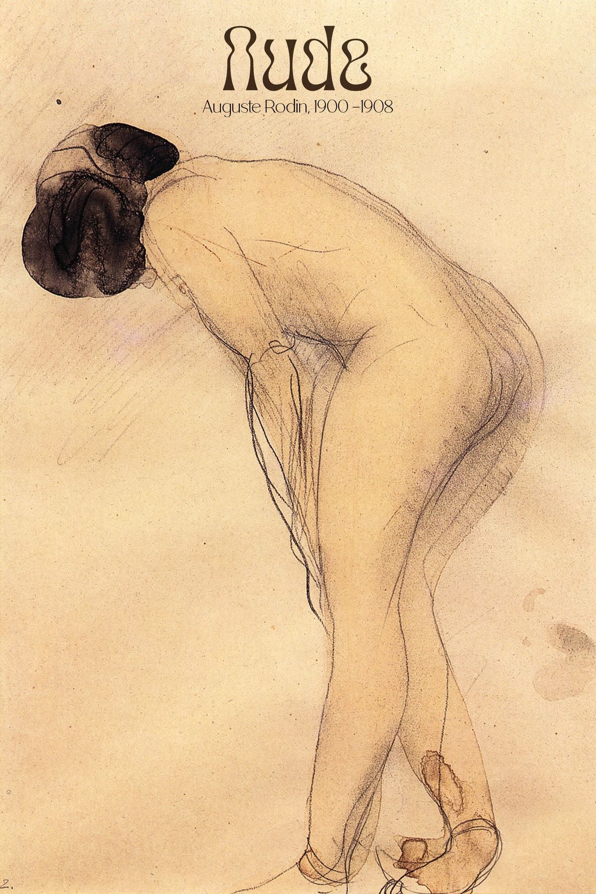 Nude Rodin Exhibition Poster