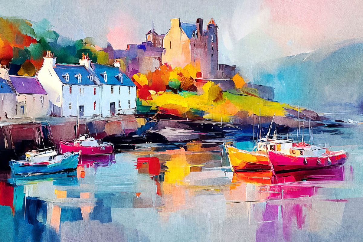 Colorful Fishing Village