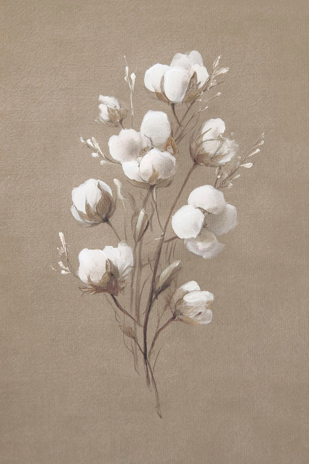 Fresh Blooms In White IV