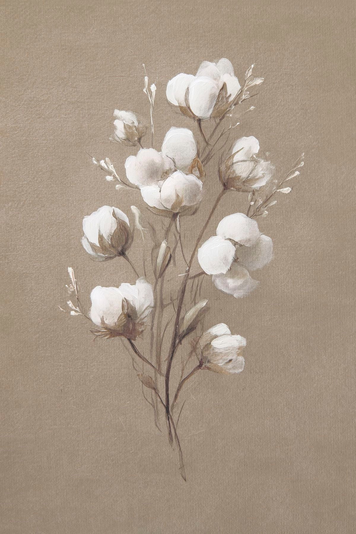 Fresh Blooms In White IV