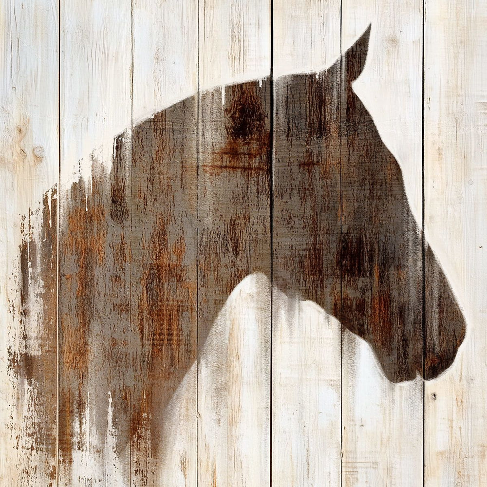 Brown Horse Silhouette