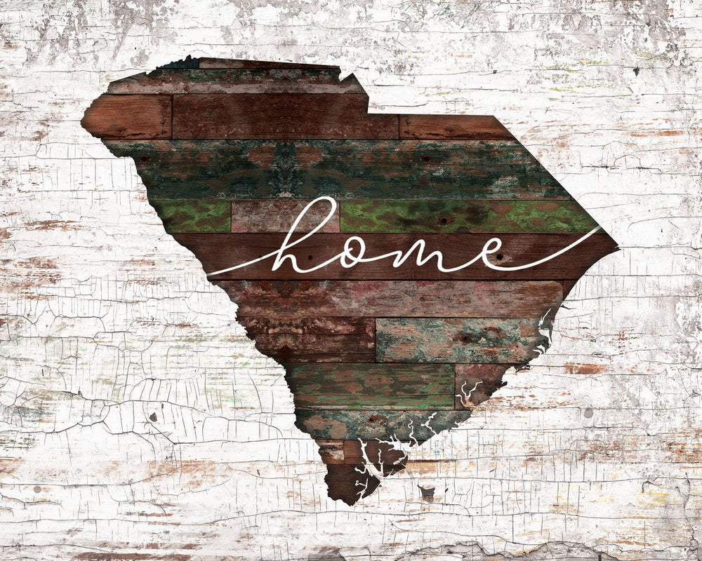 South Carolina Home Map