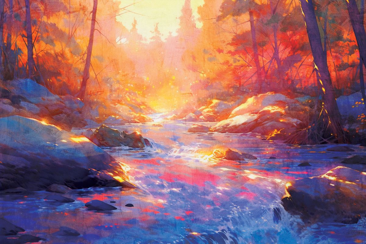 Enchanting River Sunrise