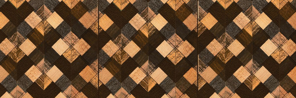 Wooden Abstract Squares