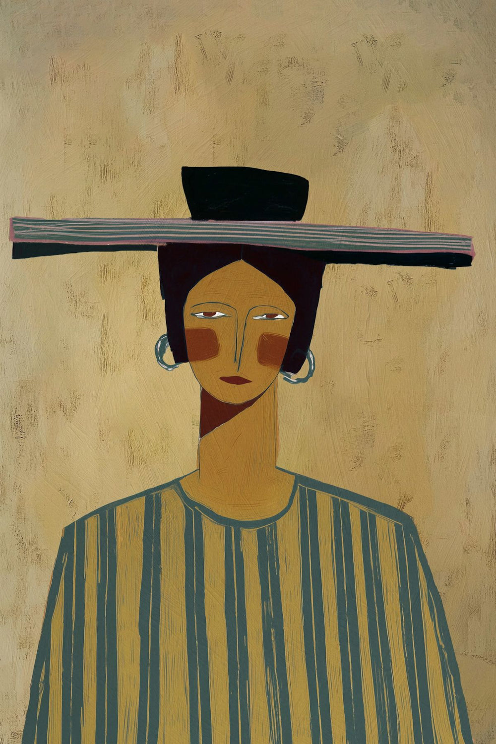 Wide Brim Portrait