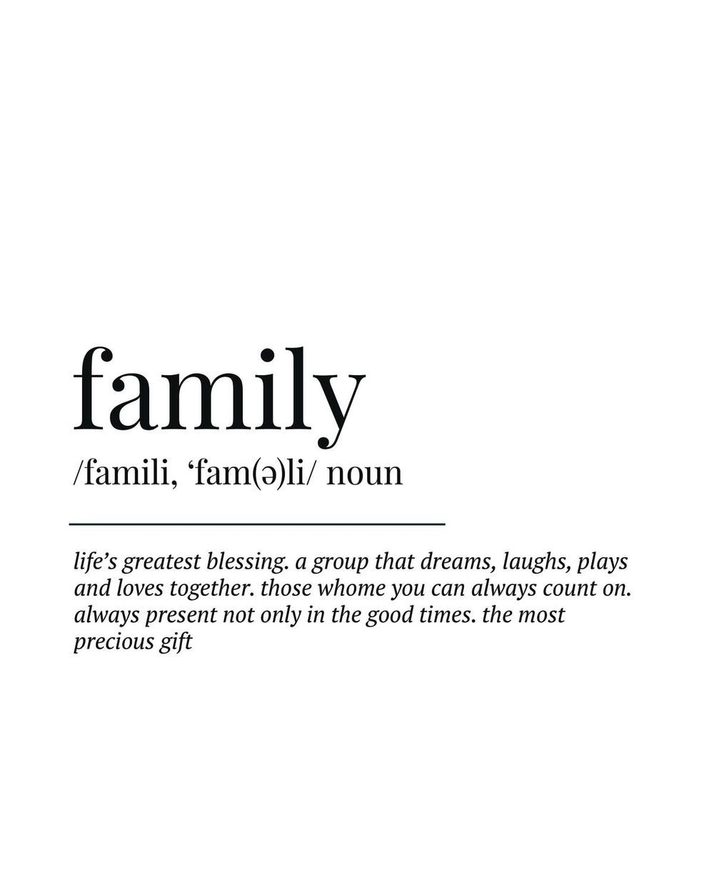 What Is Family Typography