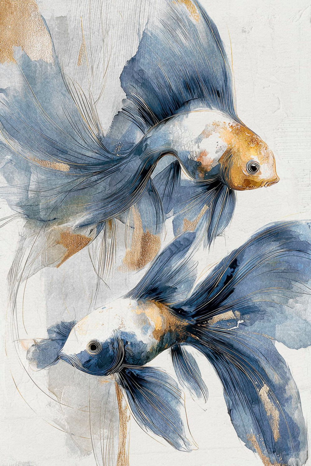Dazzling Siamese Fighting Fish