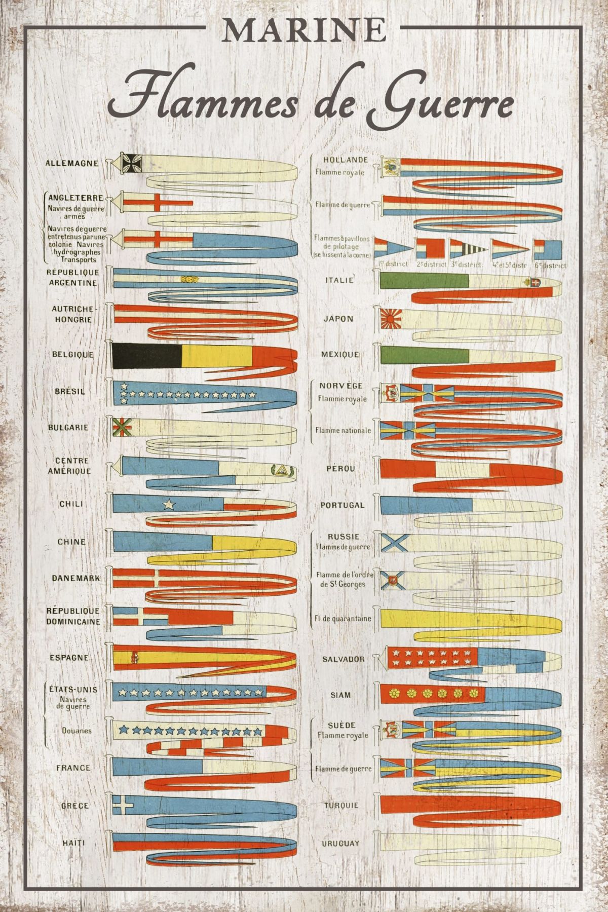Marine - Flammes de Guerre Wall Art