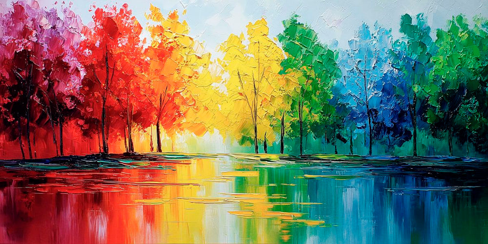Rainbow Trees