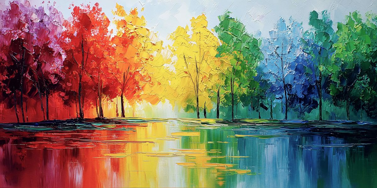 Rainbow Trees