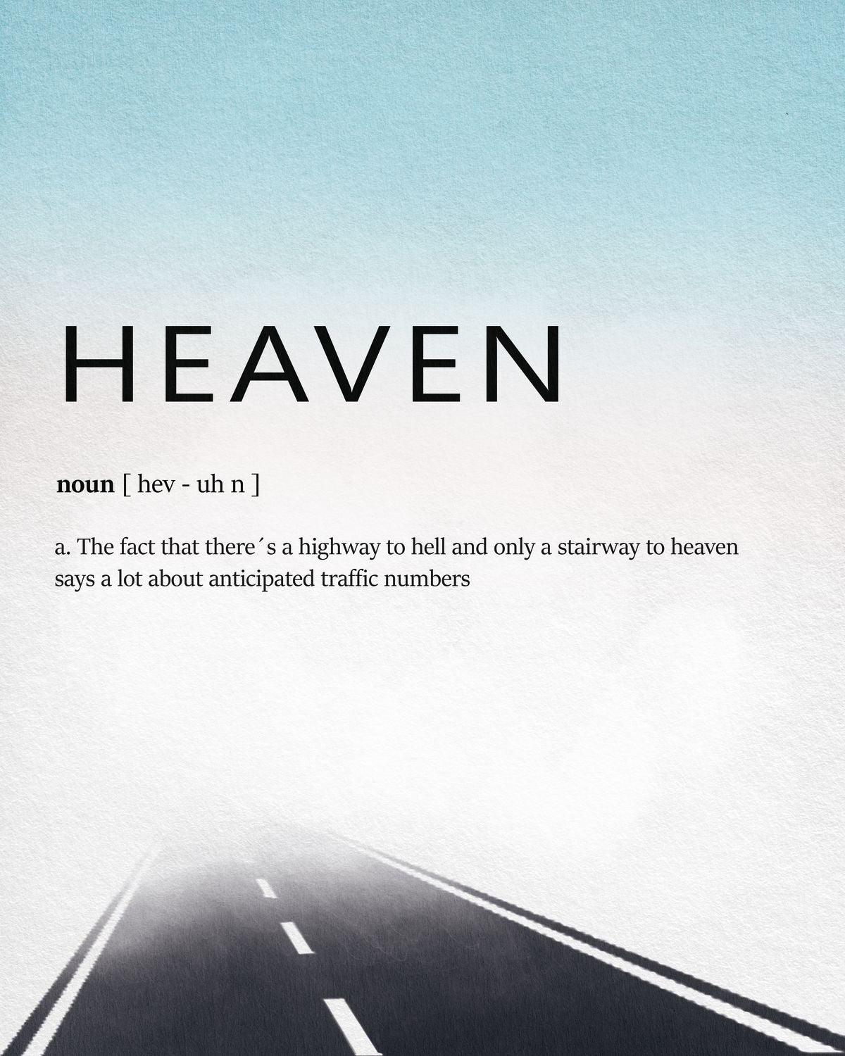 Funny Heaven Definition