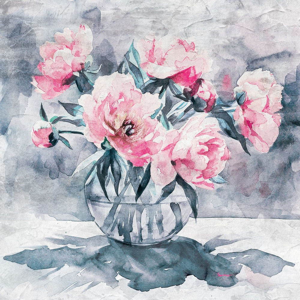 A Vase Of Peonies