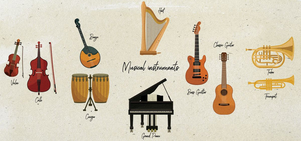 Musical Instruments Chart